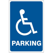 HANDICAPPED PICTO PARKING - HANDICAPPED PARKING SIGN - HANDICAPPED PICTO PARKING - HANDICAPPED PARKING SIGN, 18X12, Aluminum (.080) EGP Reflective