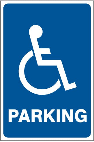 HANDICAPPED PICTO PARKING - HANDICAPPED PARKING SIGN