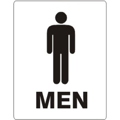 MEN MEN PICTO - MEN MEN PICTO, 14X20, Adhesive Vinyl