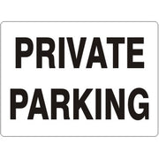 PRIVATE PARKING - PRIVATE PARKING, 14X20, Adhesive Vinyl