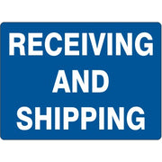 RECEIVING AND SHIPPING - RECEIVING AND SHIPPING, 14X20, Adhesive Vinyl