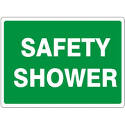 SAFETY SHOWER - SAFETY SHOWER, 14X20, Adhesive Vinyl
