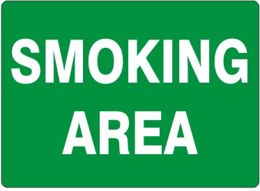 SMOKING AREA