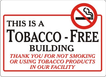 THIS IS A PICTO TOBACCO-FREE BUILDING THANK YOU FOR