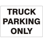 TRUCK PARKING ONLY - TRUCK PARKING ONLY, 14X20, Adhesive Vinyl