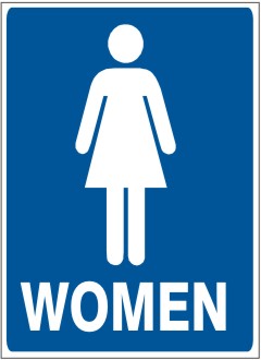 WOMEN WITH WOMAN PICTO
