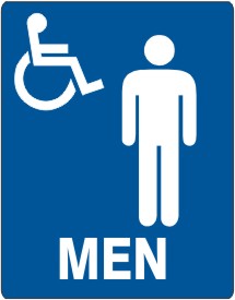 MEN MEN /HANDICAPPED PICTO