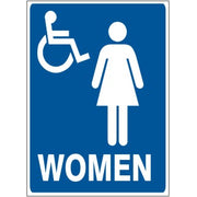 WOMEN HD/WOMEN PICTO - WOMEN HD/WOMEN PICTO, 10X14, Adhesive Vinyl