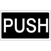 PUSHWITH BORDER - PUSHWITH BORDER, 3X5, Adhesive Vinyl
