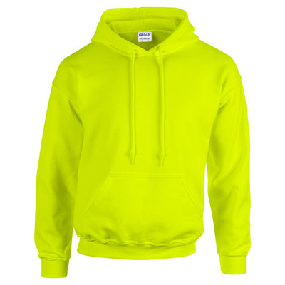 Gildan 185 Adult Heavy Blend 8 oz. Hooded Sweatshirt - Safety Green