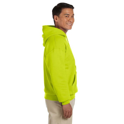 Gildan 185 Adult Heavy Blend 8 oz. Hooded Sweatshirt - Safety Green