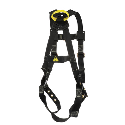 MSA Workman Arc Flash Vest-Style Harness w/Back Web Loop - Tongue Buckle leg straps - X-Small (XSM) - 10152632
