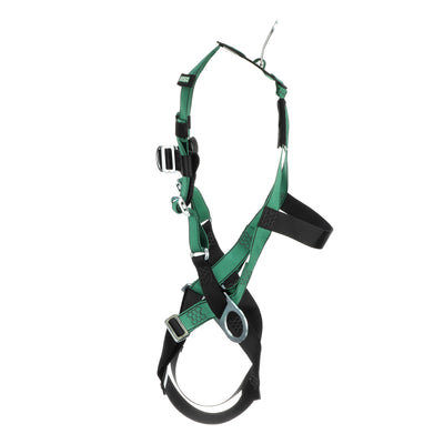MSA V-FORM Harness w/Back, Front & Side D-Rings - Qwik-Fit Leg Straps - Extra Small - 10197435