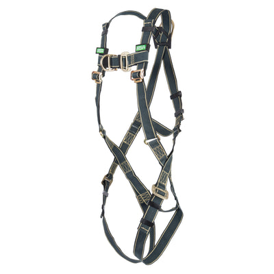 MSA Gravity Suspension Harness w/Back, Front, Belly, & Side D-Rings - Lumbar, Shoulder & Leg Padding - Small - 10150453