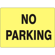 NO PARKING - NO PARKING, 14X20, Adhesive Vinyl