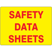 SAFETY DATA SHEETS - SAFETY DATA SHEETS, 14X20, Adhesive Vinyl