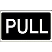 PULLWITH BORDER - PULLWITH BORDER, 3x5, Adhesive Vinyl