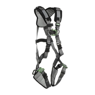MSA V-FIT Harness w/Back D-Ring - Quick-Connect Leg Straps - Shoulder & Leg Padding - Standard - 10194945