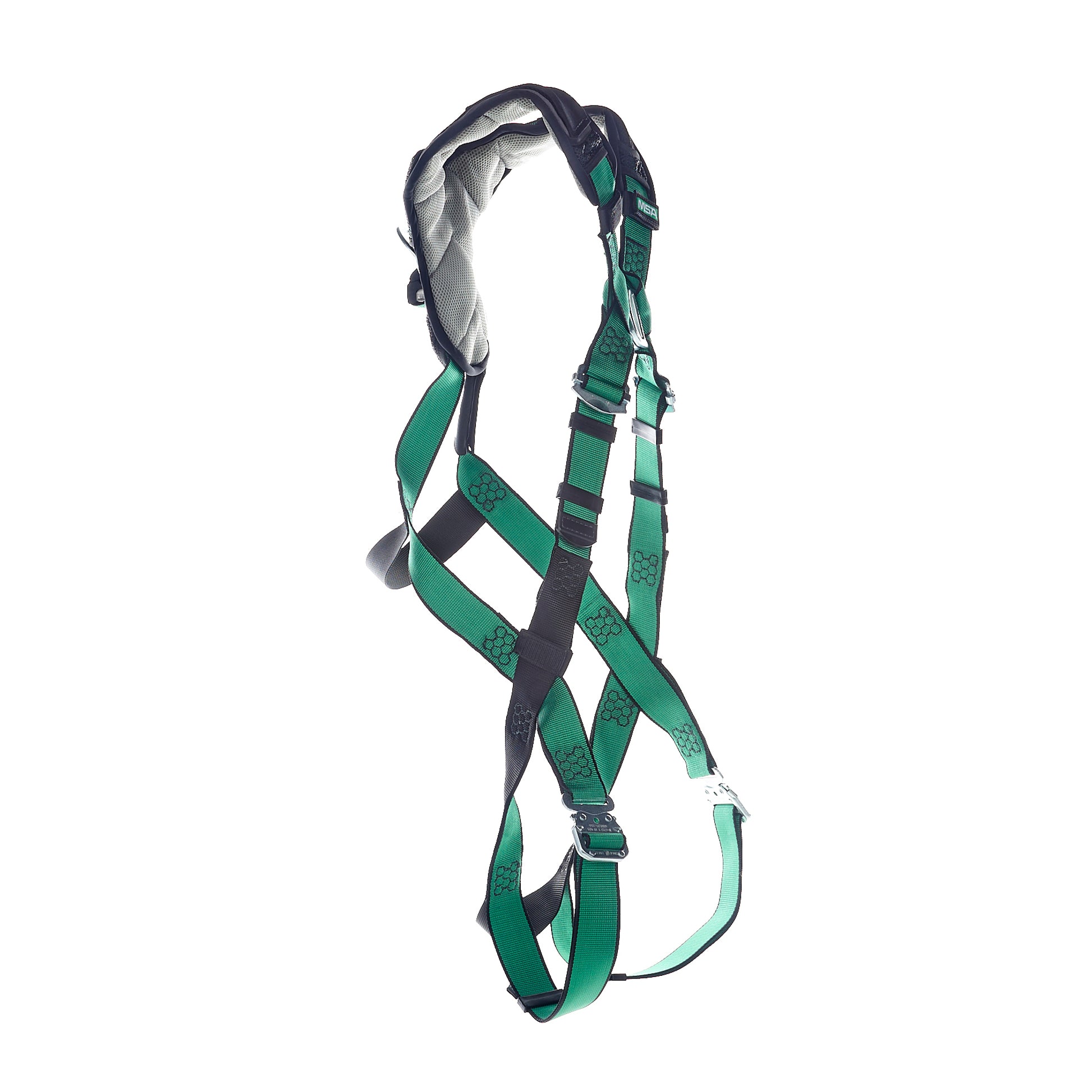 MSA V-FORM+ Harness w/Back & Front D-Rings - Quick Connect Leg Straps - Standard - 10206109