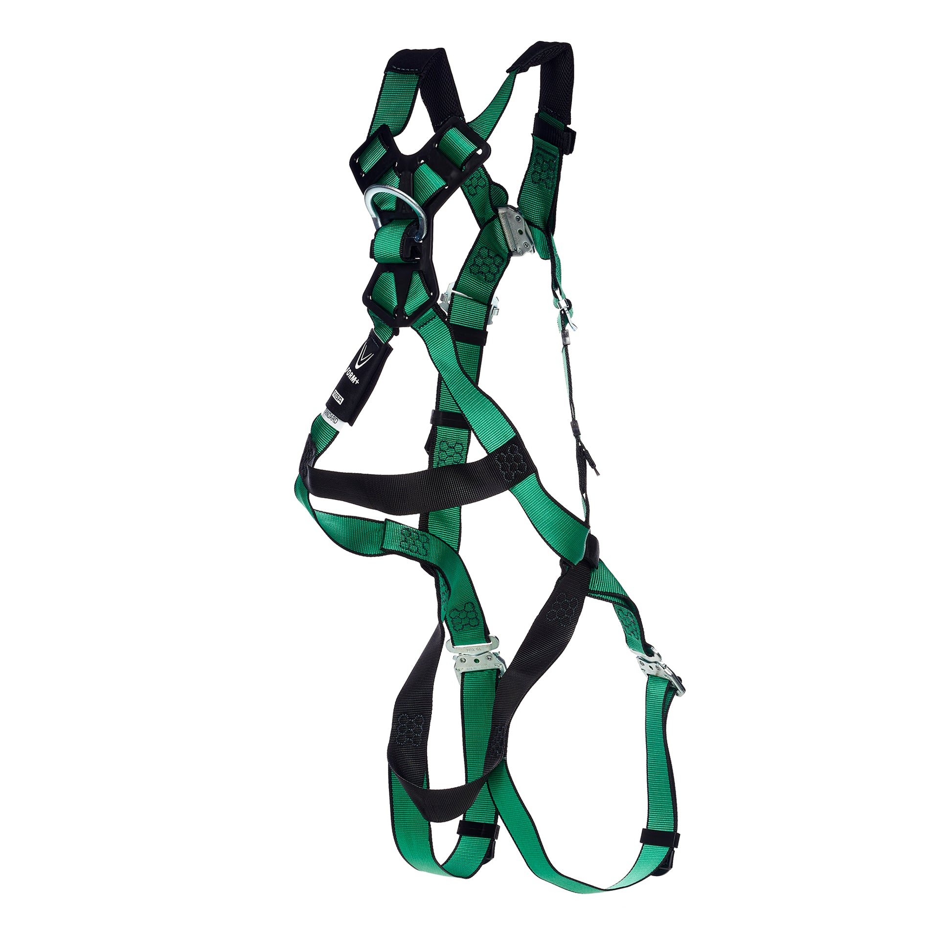 MSA V-FORM+ Harness w/Back D-Ring - Quick Connect Leg Straps - Standard - 10206133