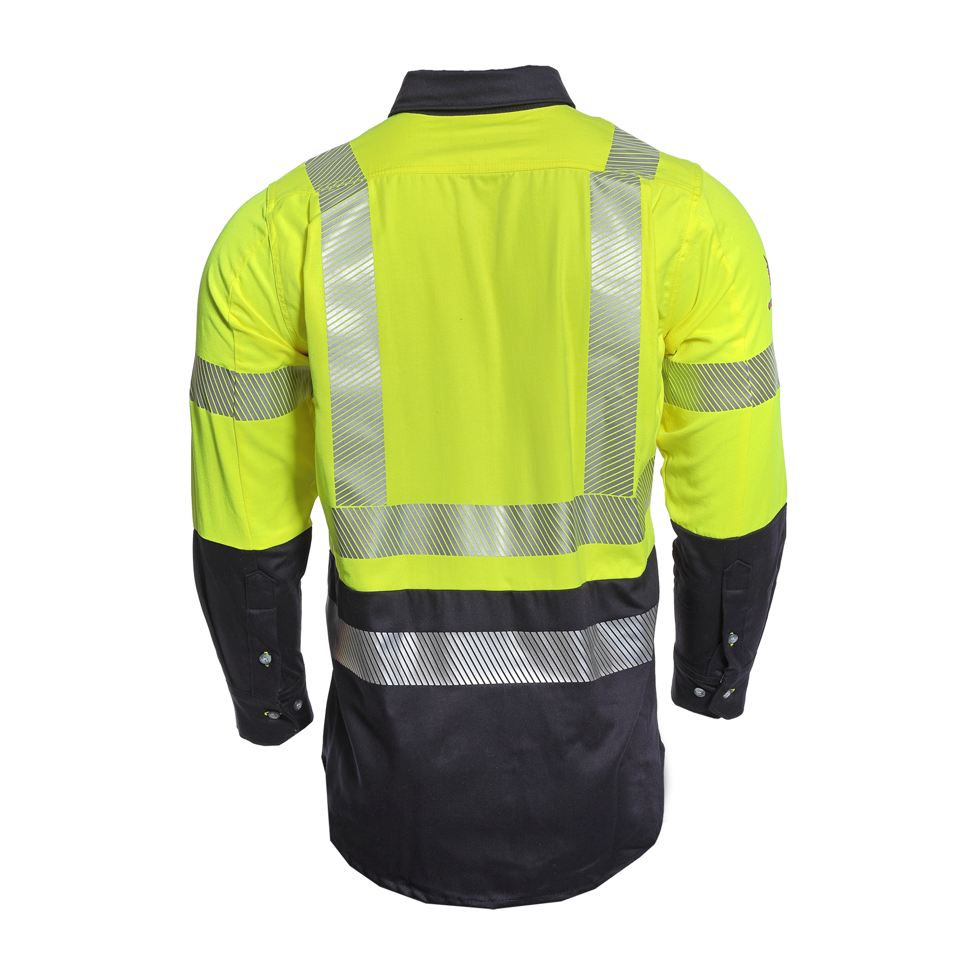 DRIFIRE FR Hi-Vis Hybrid Work Shirt Class 3 - SHRTV3C3YN RG