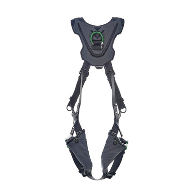 MSA V-FLEX Harness w/Back & Front D-Rings - Quick Connect Leg Straps - Extra Small - 10211316