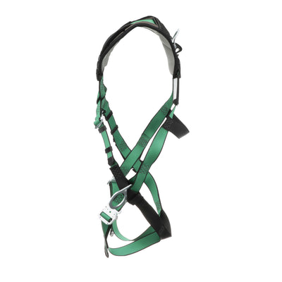 MSA V-FORM+ Harness w/Back & Side D-Rings - Quick Connect Leg Straps - Super Extra Large - 10206107