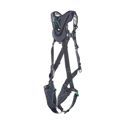 MSA V-FLEX Harness w/Back & Front D-Rings - Quick Connect Leg Straps - Extra Small - 10211316