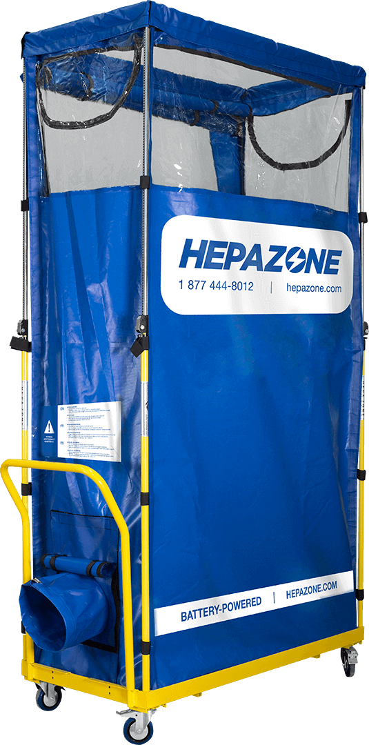 Qualitair HepaZone Soft Wall (No Fan/Air Scrubber) - HZ-01NF