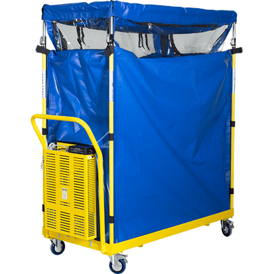 Qualitair HEPAZONE-S Battery Powered Soft Walled Work Enclosure - HZ-01