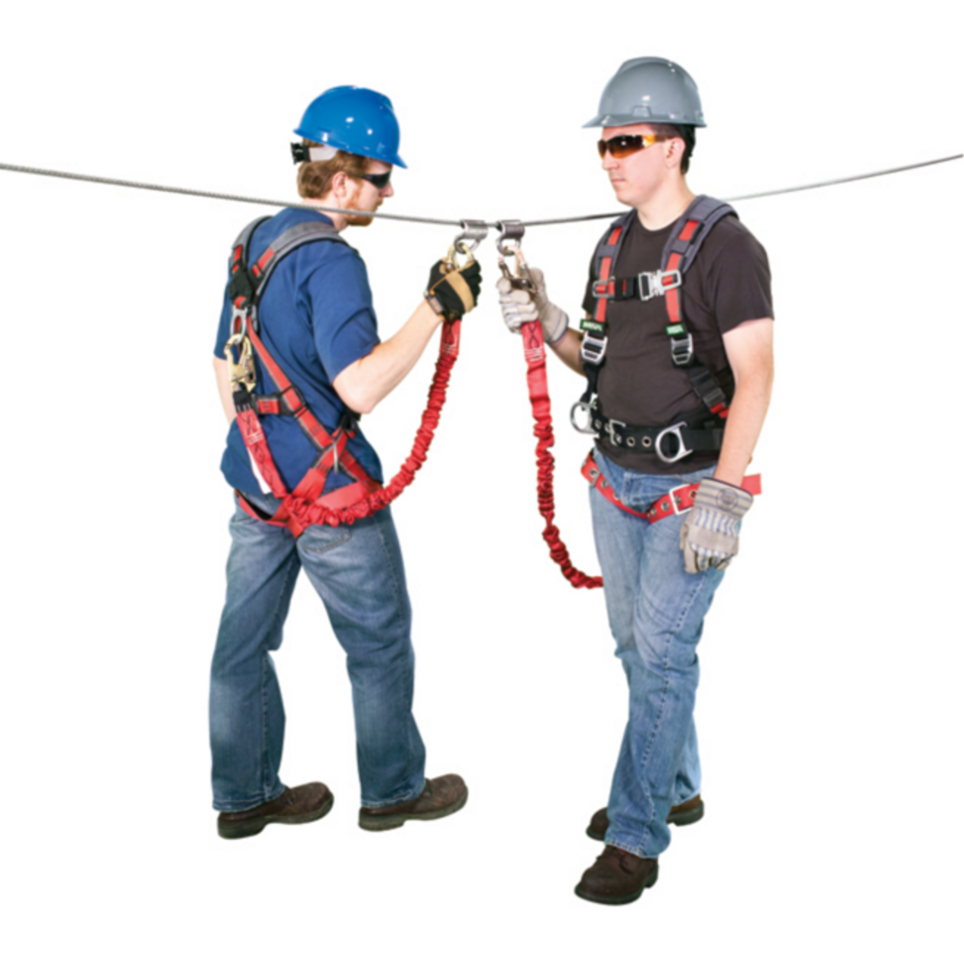 MSA Gravity Sure-Line Temporary Cable Horizontal Lifeline