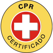 CPR CERTIFICADO PICTO - HELMET / HARD HAT MARKERS - CPR CERTIFICADO PICTO - HELMET / HARD HAT MARKERS, 2x2, Reflective Adhesive Vinyl