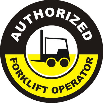AUTHORIZED FORKLIFT OPERATOR PICTO
