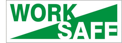 WORK GRN/WHT SAFE WHT/GRN - REFLECTIVE HELMET / HARD HAT MARKERS