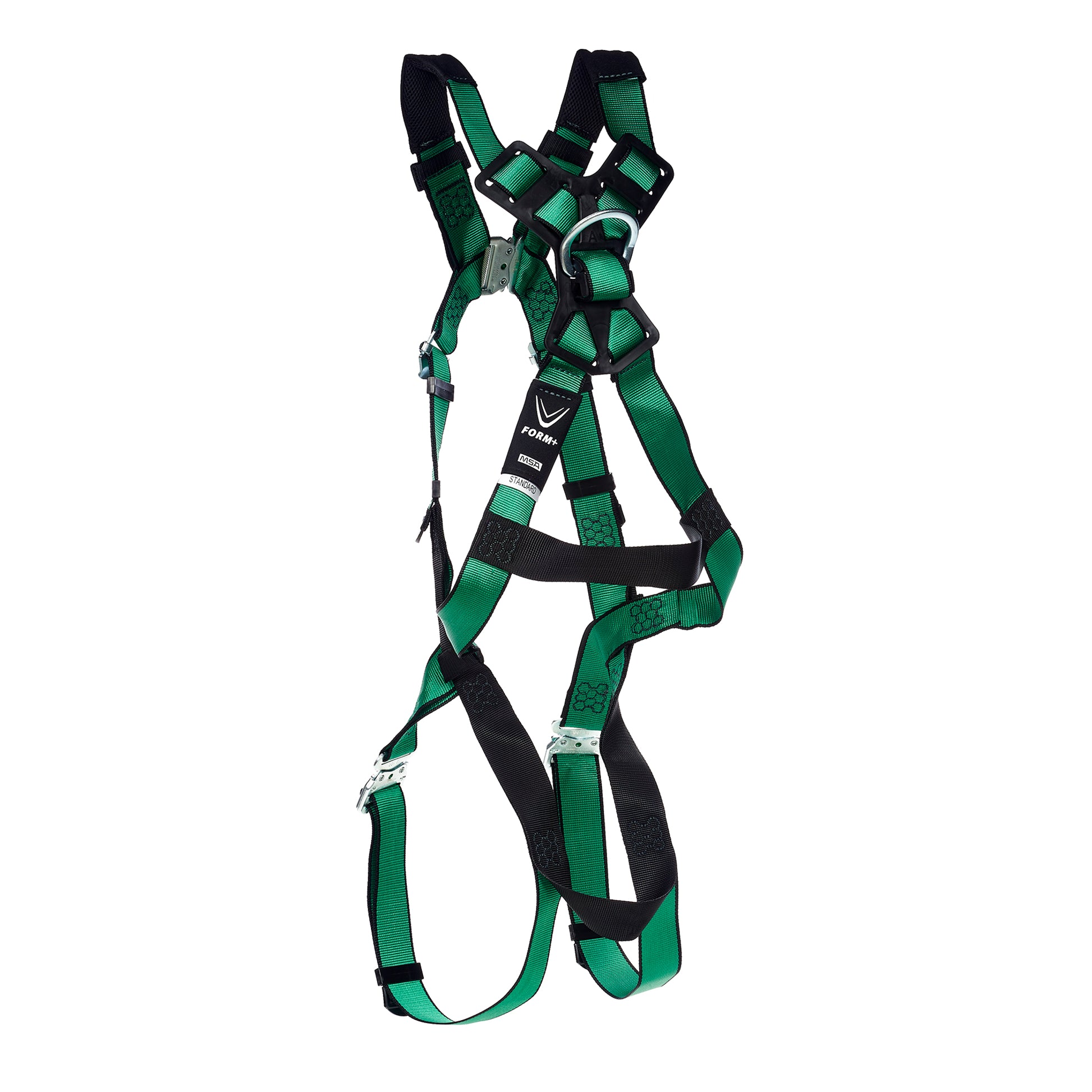 MSA V-FORM+ Harness w/Back D-Ring - Quick Connect Leg Straps - Standard - 10206133