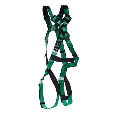 MSA V-FORM+ Harness w/Back D-Ring - Quick Connect Leg Straps - Standard - 10206133