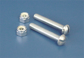 HARDWARE FOR U-CHANNEL POST - ROUND SLOT BOLTS