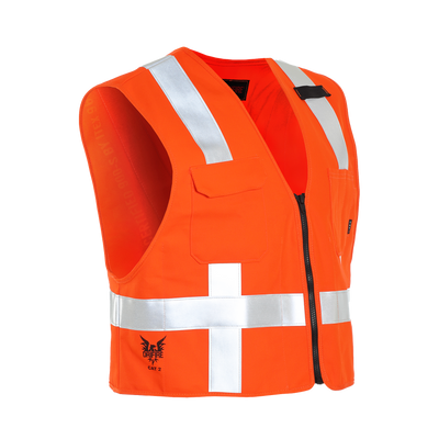 DRIFIRE Orange FR Deluxe Vest Non-HV - VNT99223_ _