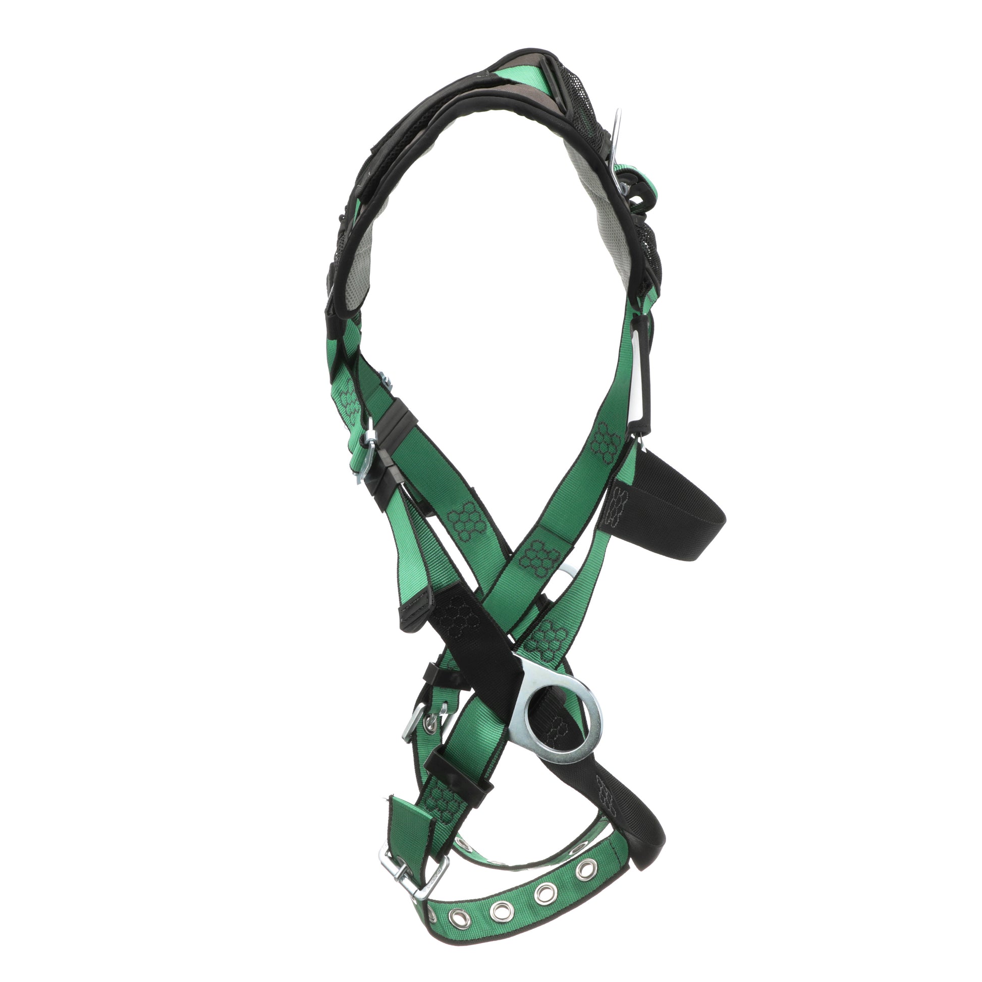 MSA V-FORM+ Harness w/Back & Side D-Rings - Tongue Buckle Leg Straps - Super Extra Large - 10206091
