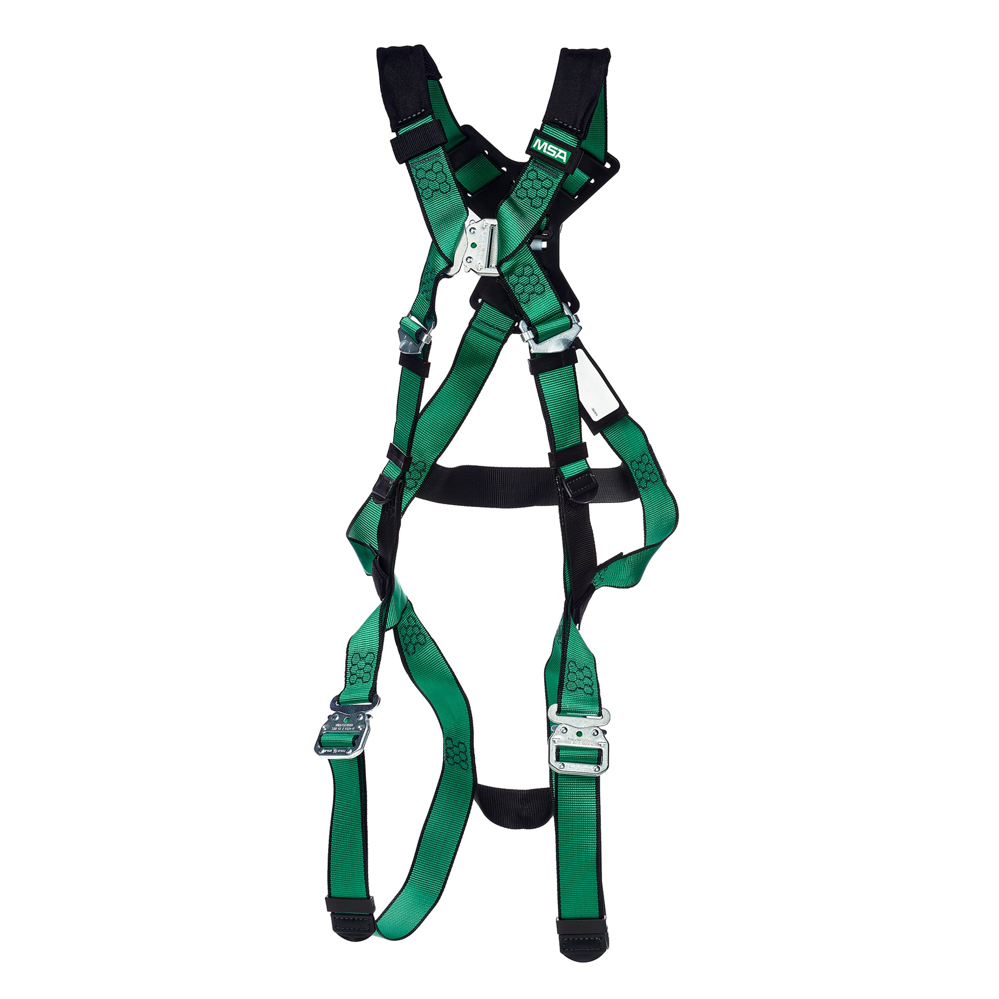 MSA V-FORM+ Harness w/Back D-Ring - Quick Connect Leg Straps - Standard - 10206133