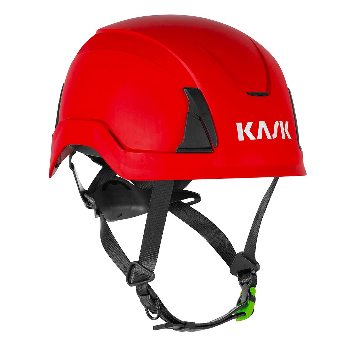 Kask Primero Type I  Class E Non-Vented Red Safety Helmet - WHE00117-204