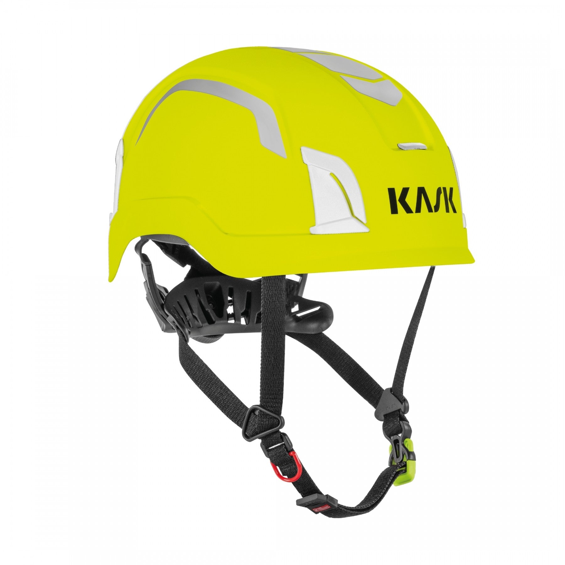 Kask Zenith X2 FR Hi-Viz Type I & Type II Class E Non-Vented Yellow Fluorescent Safety Helmet - WHE00103-221
