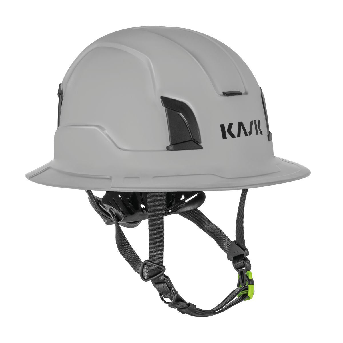 Kask Zenith X2 Full Brim Type I & Type II Class E Non-Vented Light Grey Safety Helmet - WHE00146-764