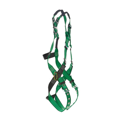 MSA V-FORM Harness w/Back & Side D-Rings - Tongue Buckle Leg Straps Quick Connect Chest Buckle - Extra Large - 10206063