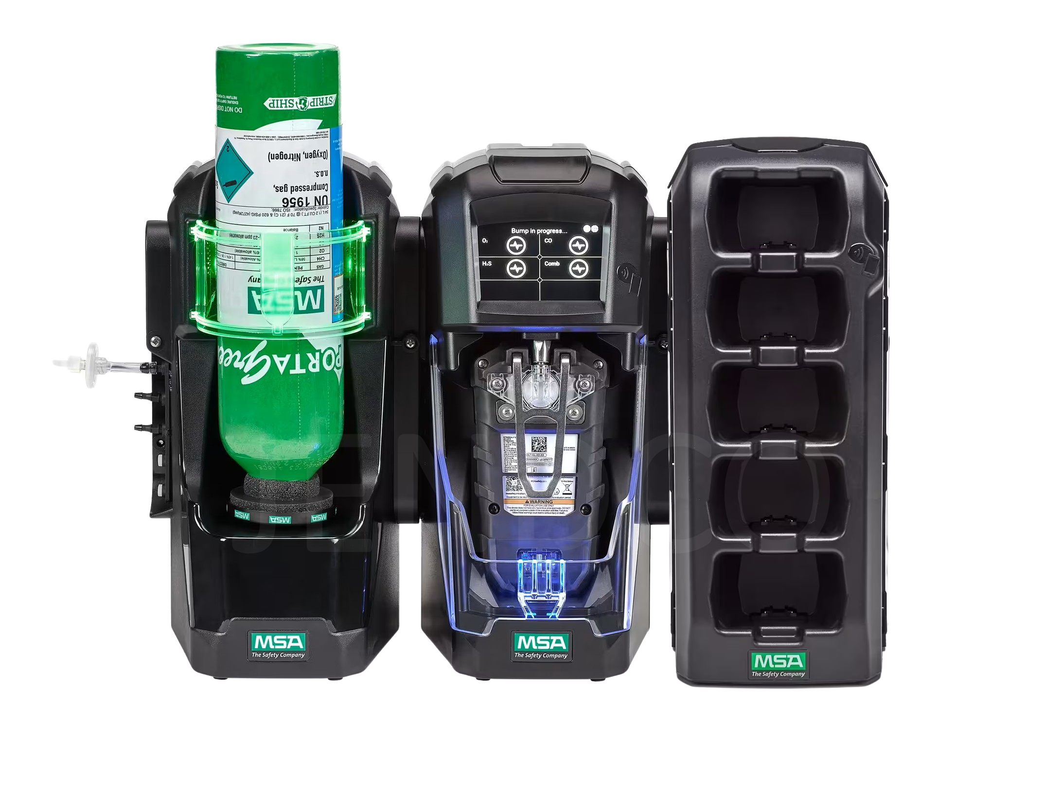 MSA io 6 Start Up Calibration System for Altair io 6 - Includes Dock, Cylinder Holder, Charger