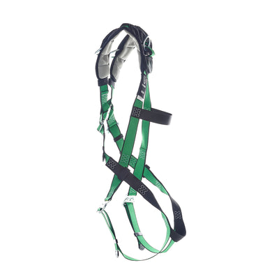 MSA V-FORM+ Harness w/Back, Front & Side D-Rings - Tongue Buckle Leg Straps - Standard - 10206137