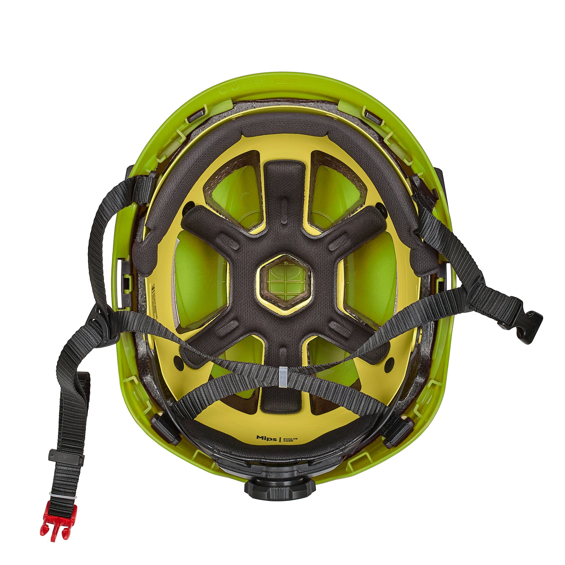 MSA V-Gard H2 Type II Class C Safety Helmet - Mips - Vented - Hi-Viz Yellow - 10242821