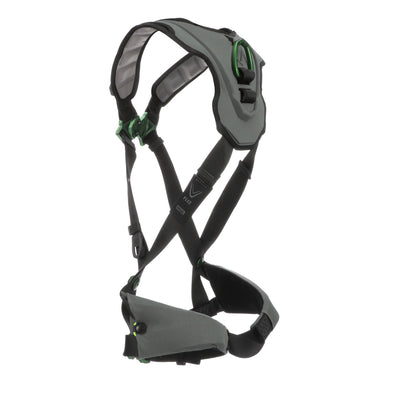 MSA V-FLEX Harness w/Back D-Ring - Quick Connect Leg Straps - Super Extra Large - 10239982