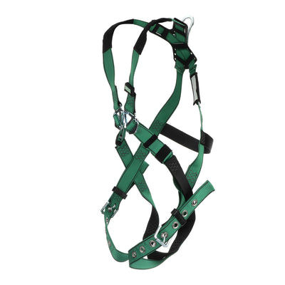MSA V-FORM Harness w/Back D-Ring - Tongue Buckle Leg Straps - Extra Small - 10196702
