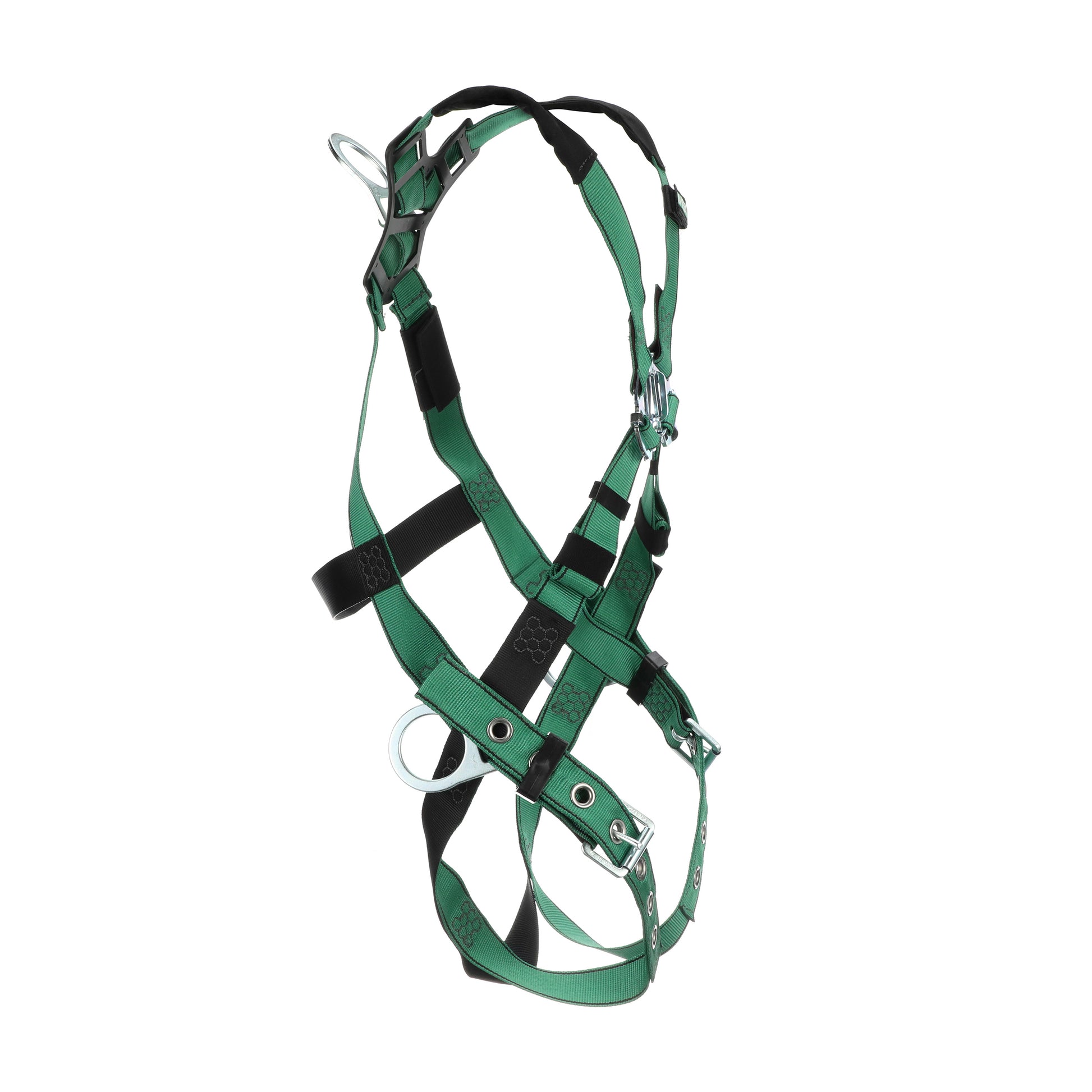 MSA V-FORM Harness w/Back & Side D-Rings - Tongue Buckle Leg Straps - Extra Large - 10197216